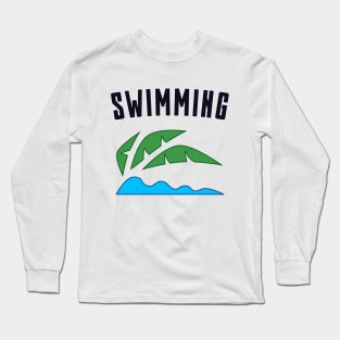 Swimming Coach Kintaro Long Sleeve T-Shirt